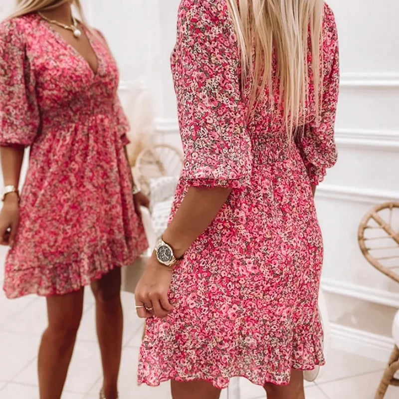 Laureen | Robe confortable floral